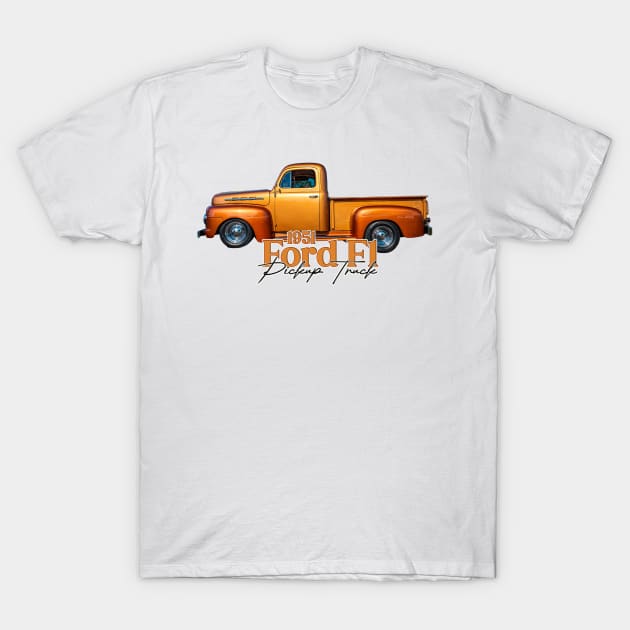 1951 Ford F1 Pickup Truck T-Shirt by Gestalt Imagery